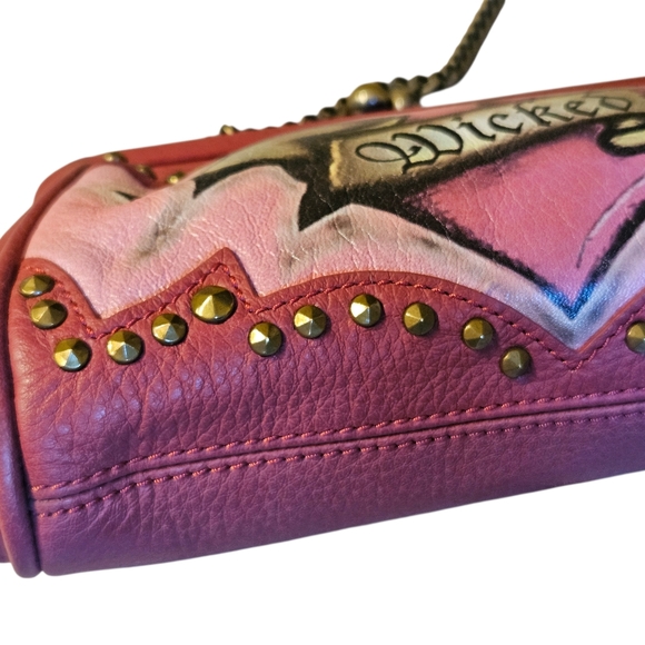 😈WICKED NWT Y2K VINTAGE Isabella Fiore Mini Purse Bag - NWT😈 - Picture 16 of 17